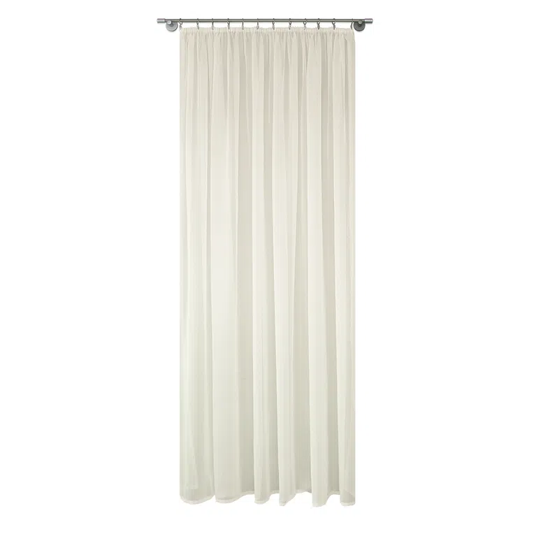 Firana DIANA z taśmą 140x245 cm