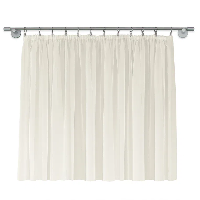 Firana DIANA z taśmą 140x245 cm