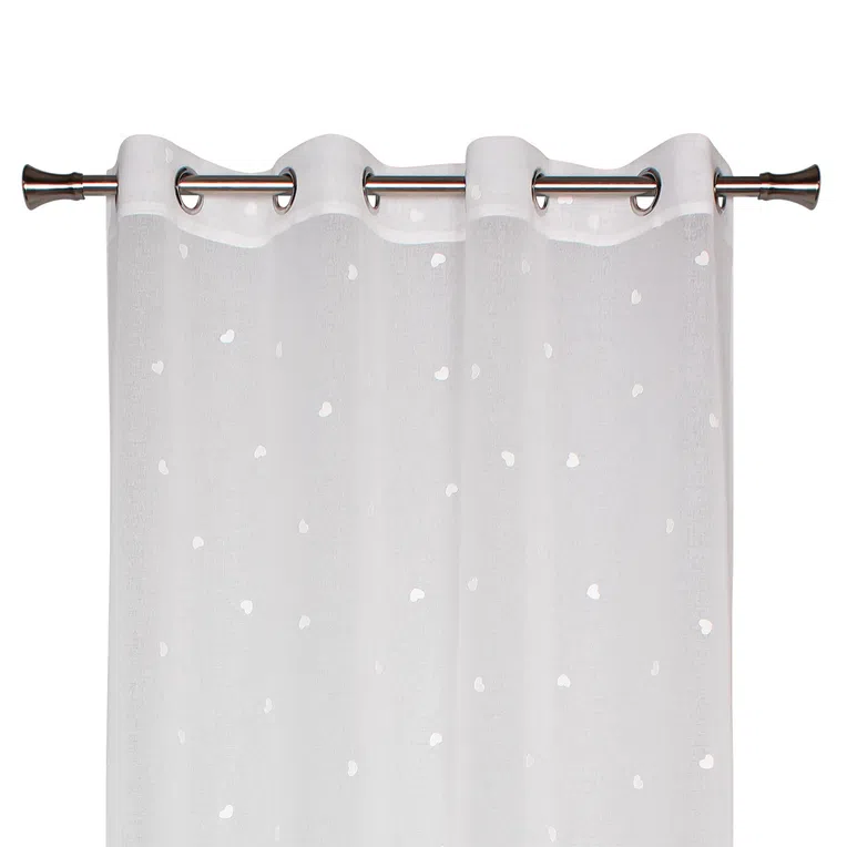 Firana AMARE z kółkami 140x260 cm