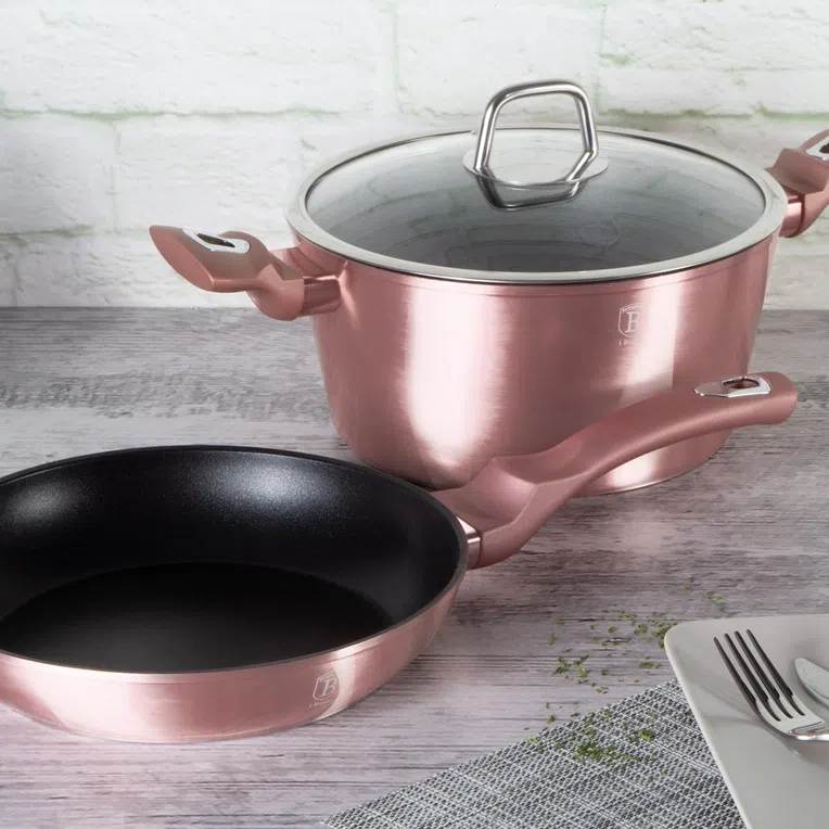Garnek I-ROSE i patelnia BH/6042 3 el.