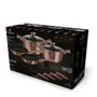 Zestaw naczyń kuchennych ROSE GOLD BH/6142 10 el.