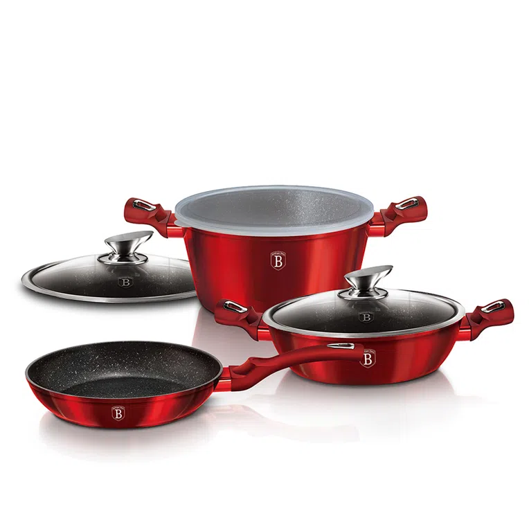 Komplet garnków BURGUNDY BH/6780 5 el.