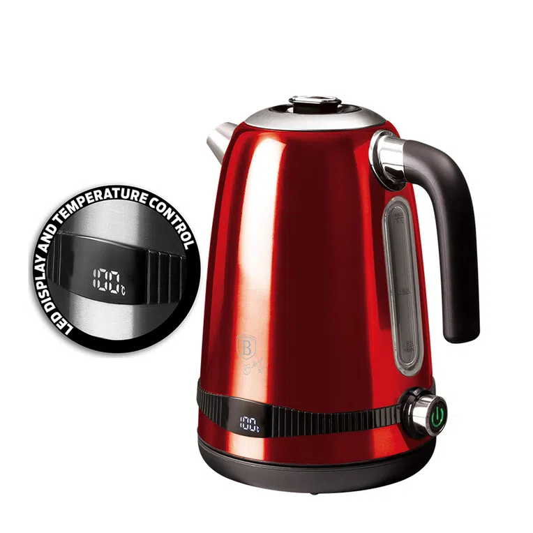 Czajnik elektryczny BURGUNDY BH/9324 cyfrowy 1,7 l
