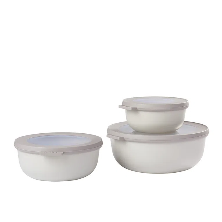 Miska CIRQULA biały 3 szt. 350/750/1250 ml