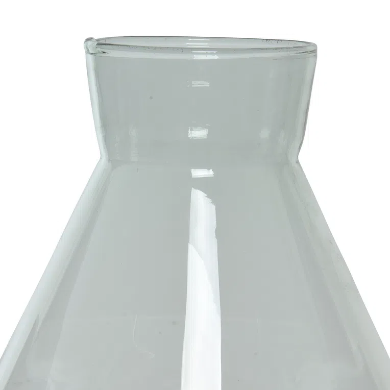 Wazon VASE ze szkła z recyklingu 20x25 cm