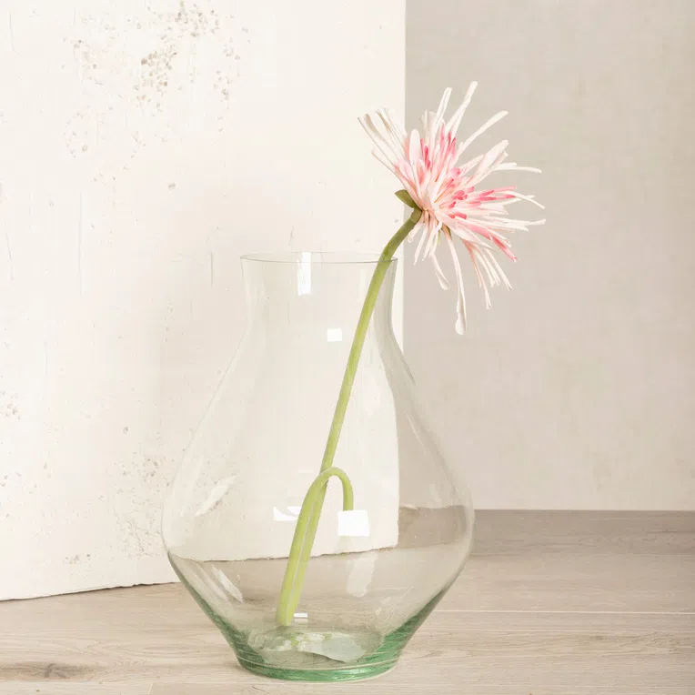 Wazon VASE ze szkła z recyklingu 20x25 cm