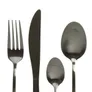 Zestaw sztućców CUTLERY SET czarny 16 szt