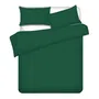 Pościel VELISE bawełniana ciemnozielona 160x200 cm