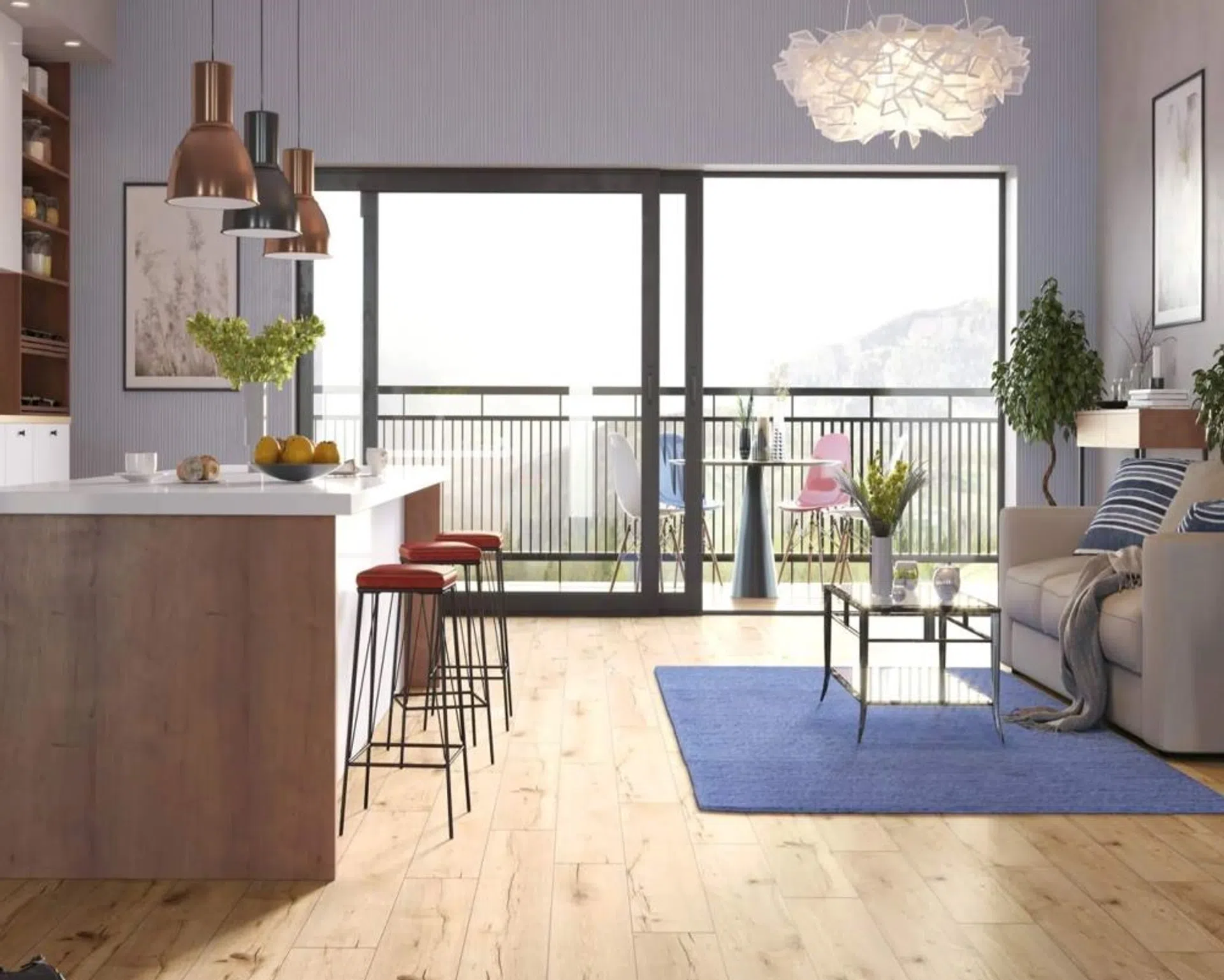 Salon z aneksem kuchennym 20m². Jak go urządzić funkcjonalnie i stylowo?