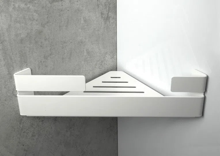 Koszyk prysznicowy mocowany Deante Mokko biały mat ADM_A531