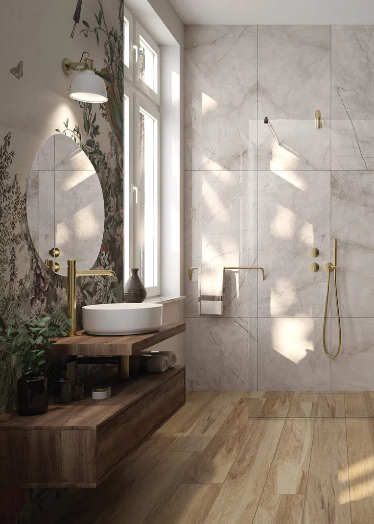 Kabina prysznicowa Deante Abelia 140x200 chrom transparentne KTA_034P