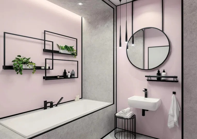 Bateria umywalkowa Deante Hiacynt czarny mat BQH_N21M