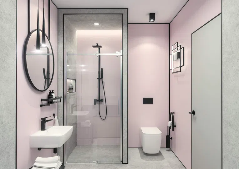 Bateria umywalkowa Deante Hiacynt czarny mat BQH_N21M