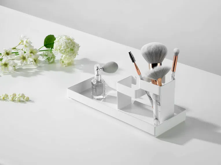 Półka łazienkowa Deante Mokko biały mat ADM_A512