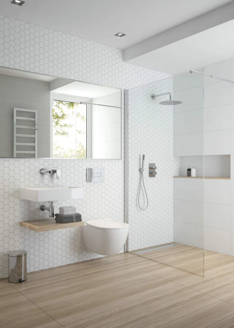 Kabina prysznicowa Deante Abelia 140x200 chrom transparentne KTA_034P