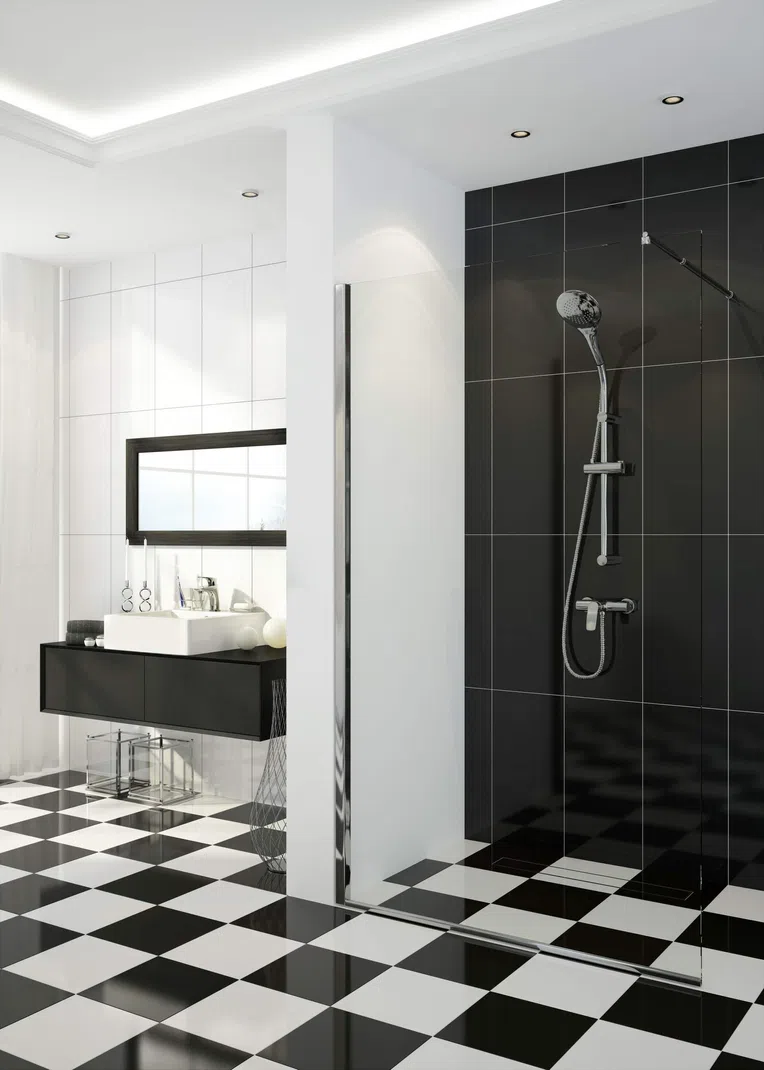 Kabina prysznicowa Deante Abelia 140x200 chrom transparentne KTA_034P