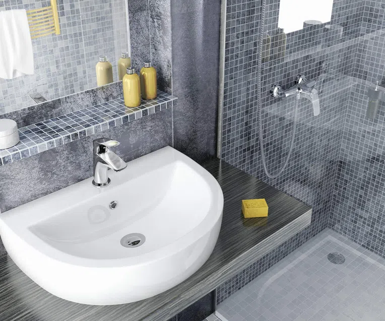 Bateria umywalkowa Deante Cynia chrom połysk BCY_021M