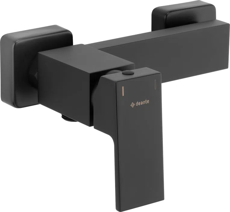 Bateria prysznicowa natynkowa Deante Anemon czarny mat BBZ_N40M