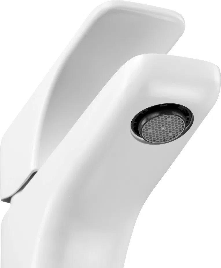 Bateria umywalkowa Deante Hiacynt biały mat BQH_A20M