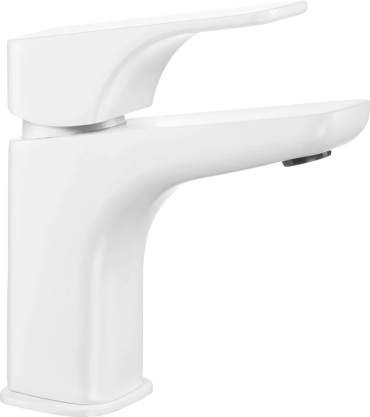 Bateria umywalkowa Deante Hiacynt biały mat BQH_A20M