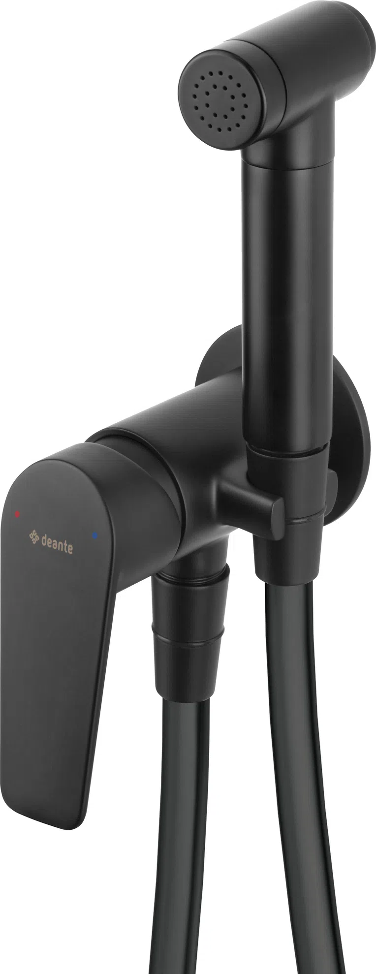 Bateria bidetowa podtynkowa Deante Jaśmin czarny mat BGJ_N34M