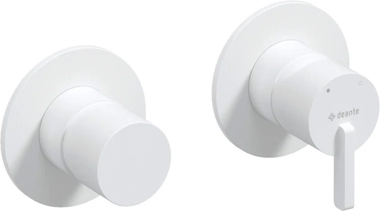 Bateria prysznicowa podtynkowa Deante Silia bianco BQS_A46P