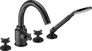 Bateria wannowa Deante Temisto 4-otworowa nero BQT_N14D