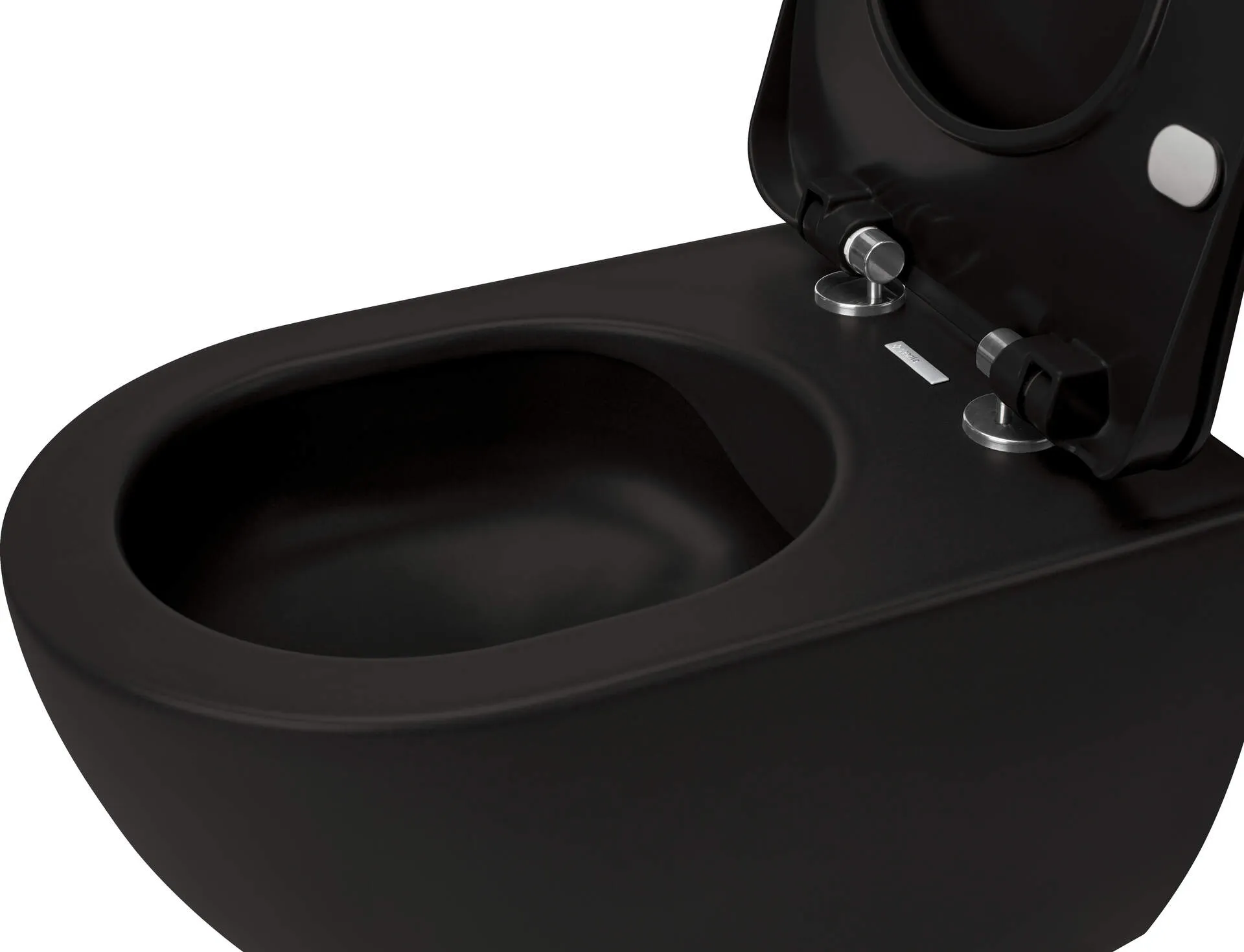 Miska WC wisząca Deante Peonia bezkołnierzowa z deską wolnoopadającą duroplast CDEDNZPW