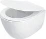 Miska WC wisząca Deante Silia bezkołnierzowa z deską wolnoopadającą duroplast CDLD6ZPW