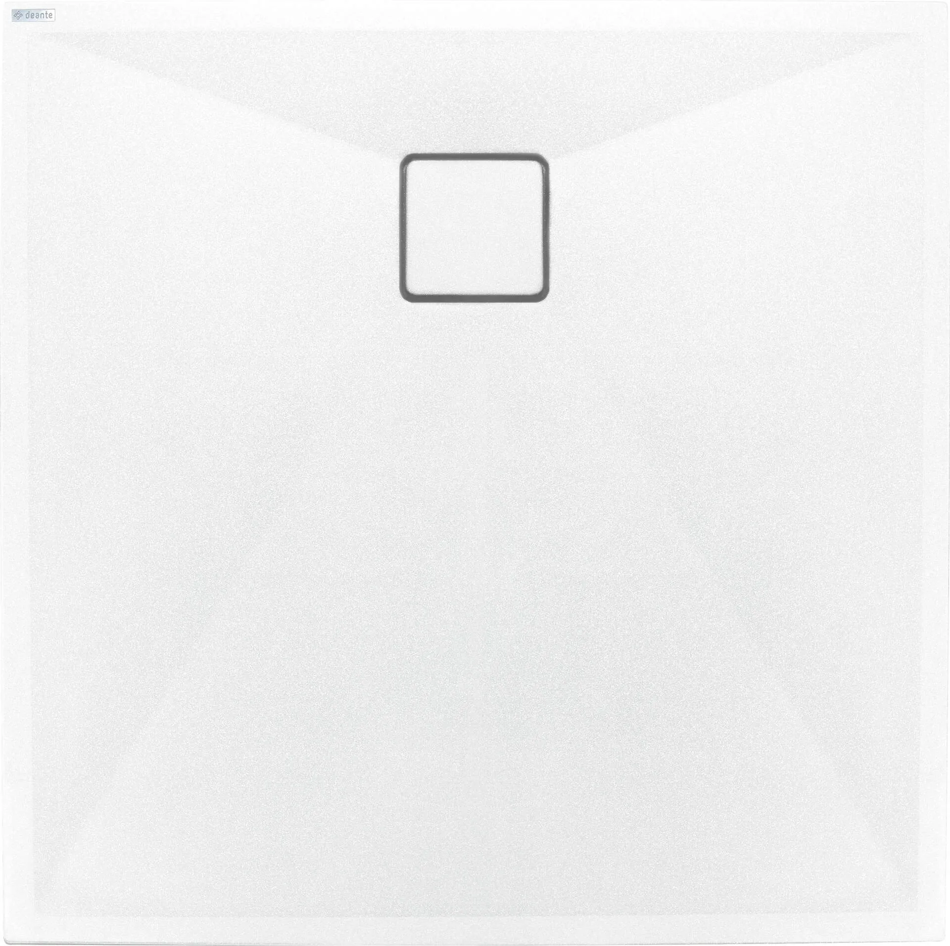 Brodzik kwadratowy Deante Correo 80x80 granit alabaster KQR_A42B