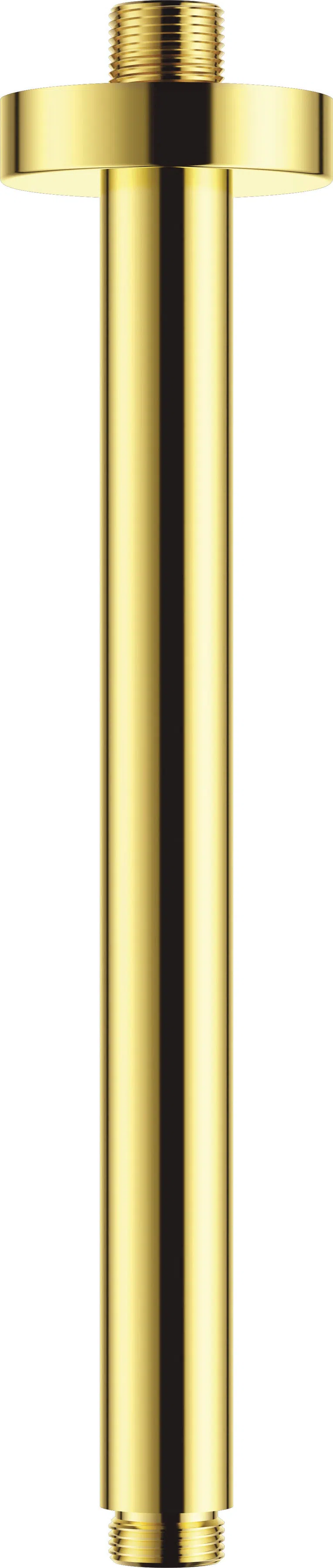 Ramię prysznicowe sufitowe Deante Cascada złoty połysk NAC_Z42K