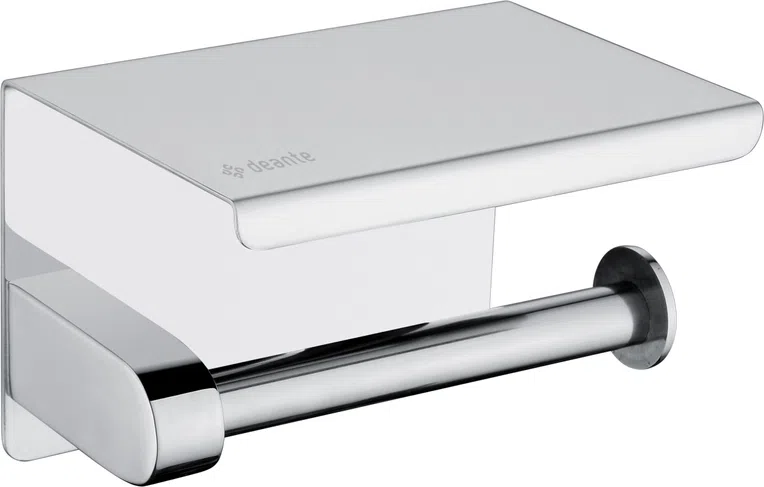 Uchwyt łazienkowy na papier mocowany Deante Round chrom połysk ADR_0221