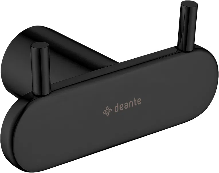 Haczyk łazienkowy na ręcznik Deante Round nero ADR_N121