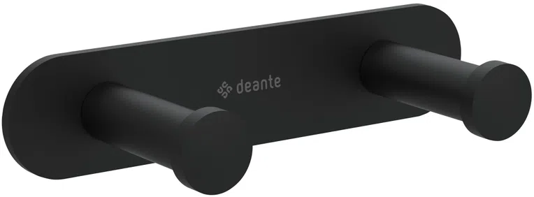 Haczyk łazienkowy na ręcznik Deante Jasmin nero ADJ_N12L