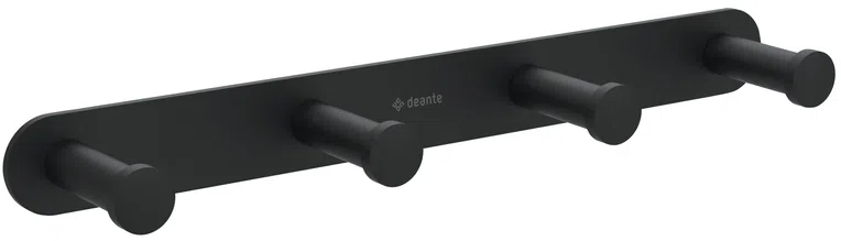 Haczyk łazienkowy na ręcznik Deante Jasmin nero ADJ_N14L