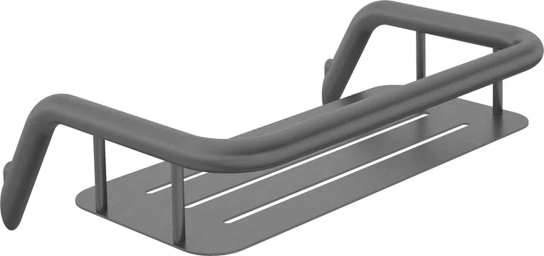 Koszyk prysznicowy mocowany Deante Silia titanium ADI_D551