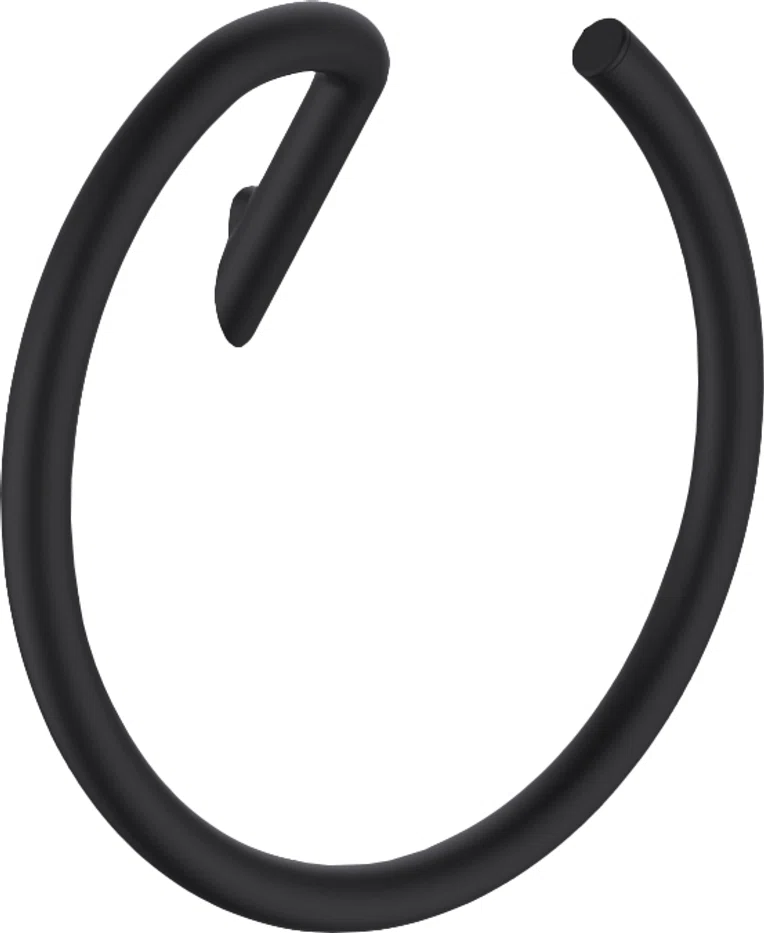 Wieszak łazienkowy na ręcznik Deante Silia nero ADI_N611