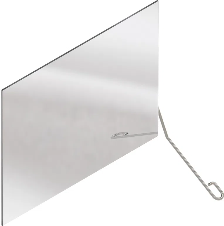 Lustro łazienkowe prostokątne 65x45 cm odchylane Deante Lehnen prawe NIL_E8PA