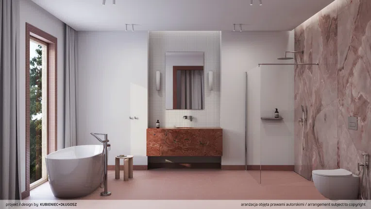 Wanna wolnostojąca Deante Alpinia 170x80 cm owalna biały połysk syfon chrom KDU_017W