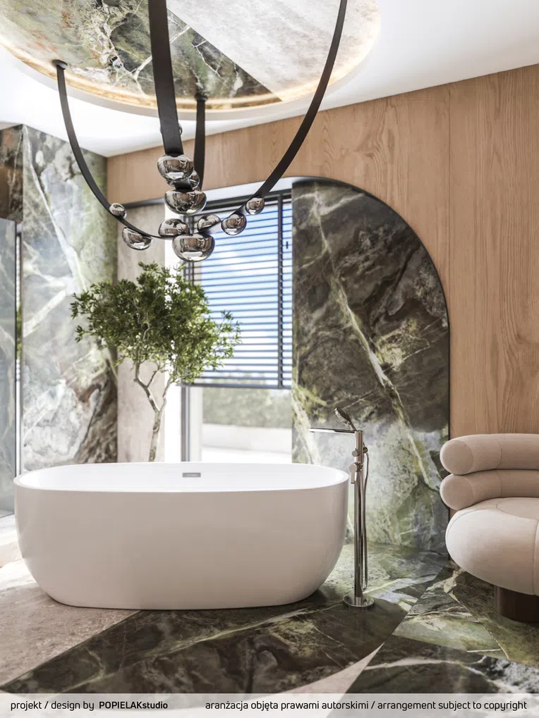 Wanna wolnostojąca Deante Alpinia 170x80 cm owalna biały połysk syfon chrom KDU_017W