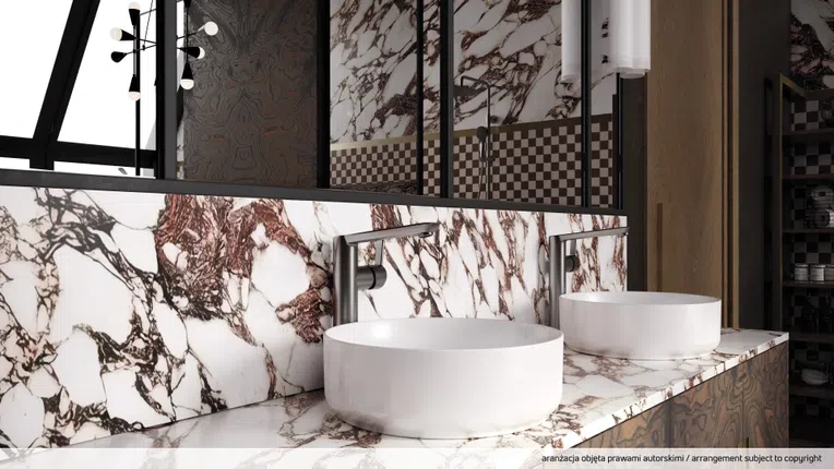 Bateria umywalkowa nablatowa Deante Arnika titanium BQA_D20O