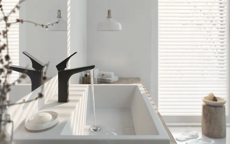 Umywalka nablatowa Deante Temisto 50x40 cm prostokątna biały połysk CDT_6U4S