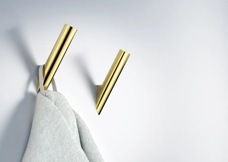 Haczyk łazienkowy na ręcznik Deante Silia złoty połysk ADI_Z111