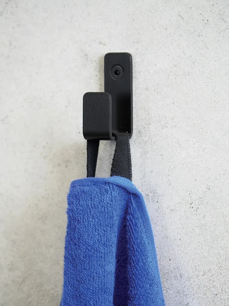 Haczyk łazienkowy na ręcznik Deante Mokko nero ADM_N111