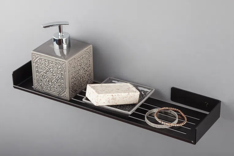 Półka łazienkowa Deante Mokko czarny mat ADM_N511