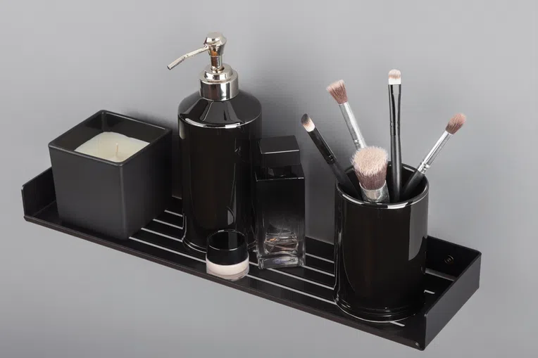 Półka łazienkowa Deante Mokko czarny mat ADM_N511