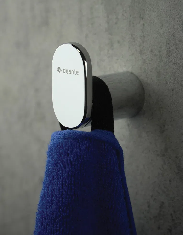 Haczyk łazienkowy na ręcznik Deante Round chrom połysk ADR_0111