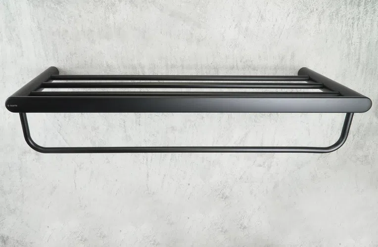 Półka łazienkowa Deante Round nero ADR_N531