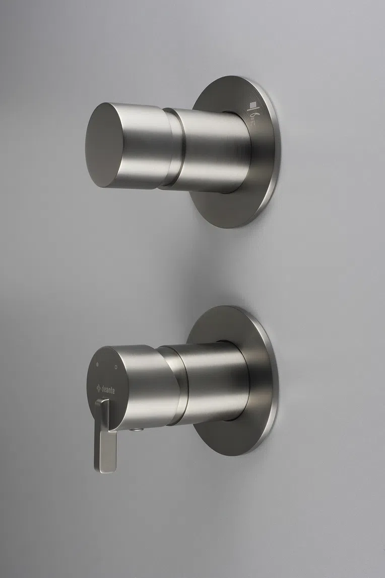 Bateria prysznicowa podtynkowa Deante Silia titanium BQS_D44P