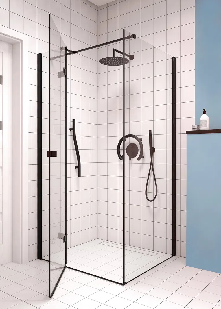 Uchwyt ścienny Deante Vital czarny mat NIV_B41G